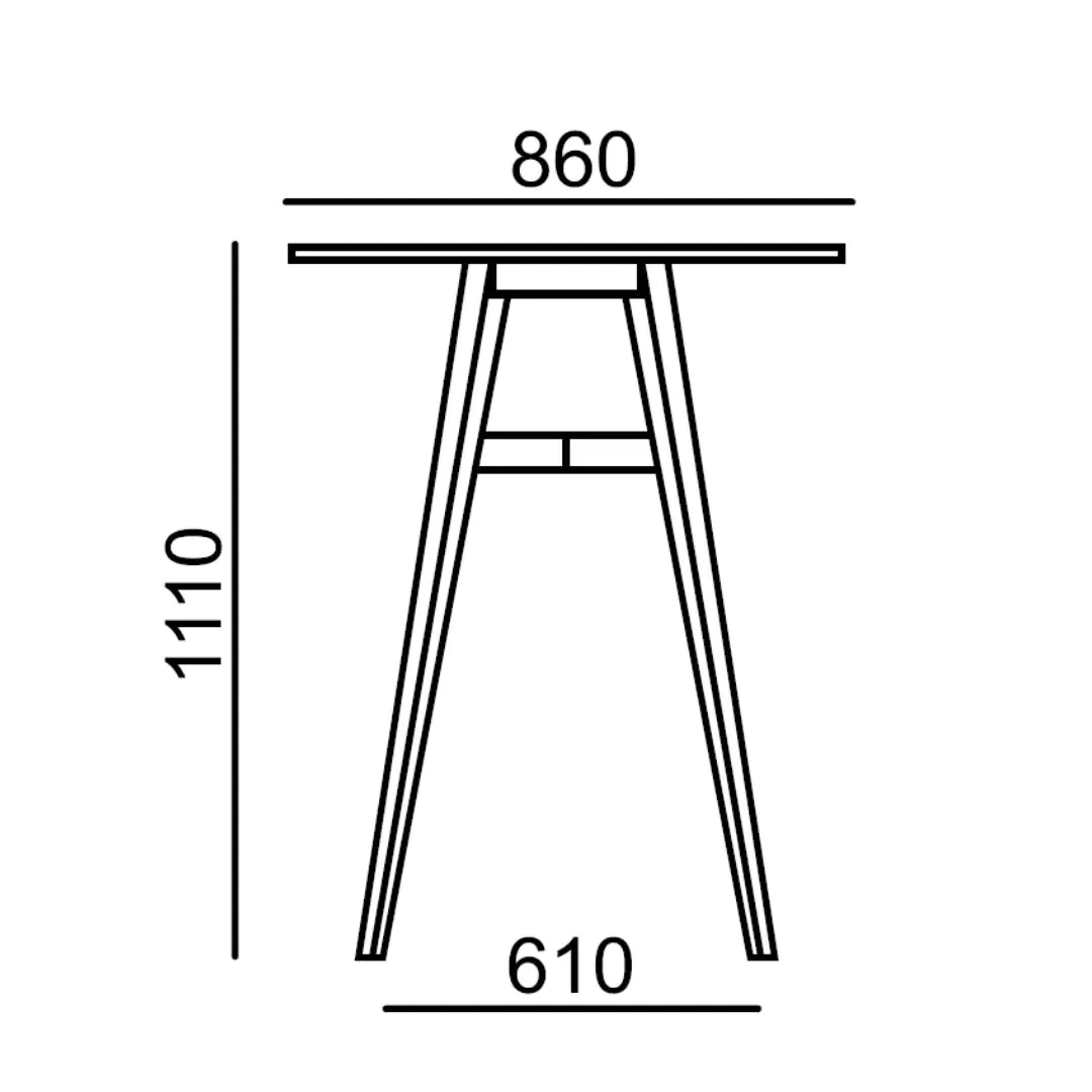 Bestelltisch Witty 110 cm von RIM - Produktbild 2 von 2