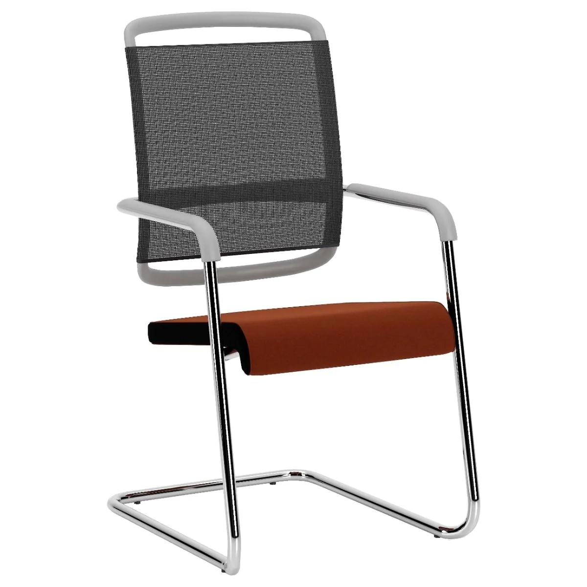 Besucherstuhl Xenium Netz - NST-XENIUM-FRAME-CHAIR-CFA-MESH
