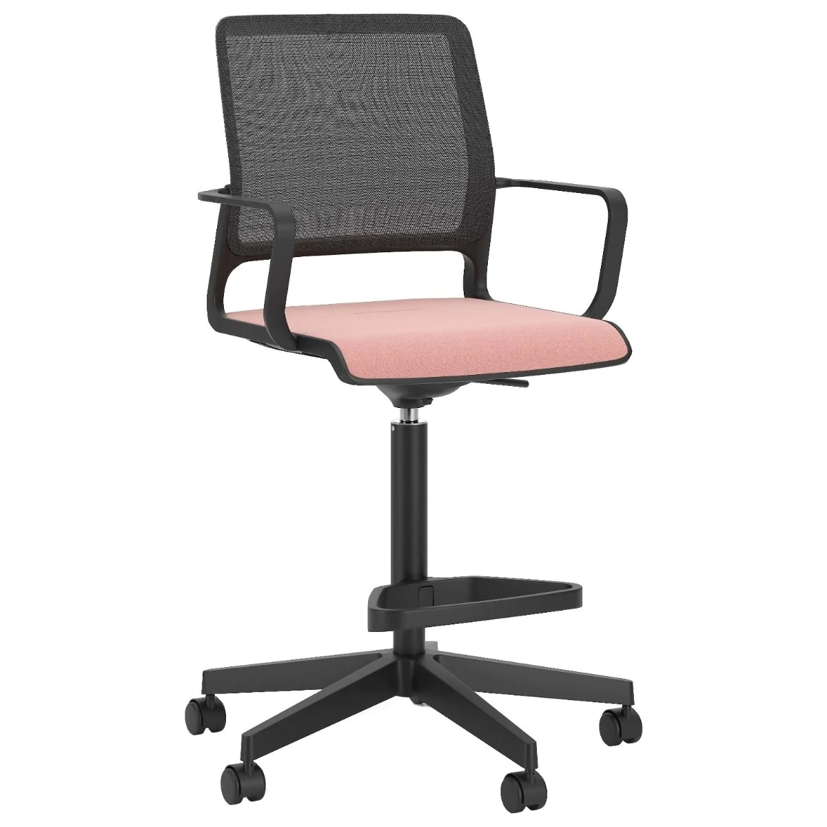 Counter-Drehstuhl Xilium AL Netz - NST-XILIUM-COUNTER-SWIVEL-CHAIR-A-MESH