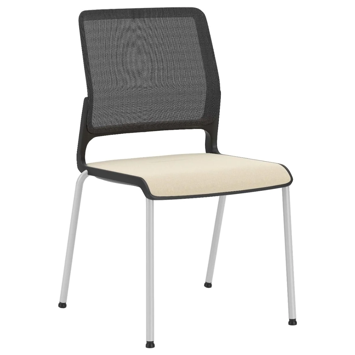Besucherstuhl Xilium 4F Netz - NST-XILIUM-FRAME-CHAIR-4L-MESH