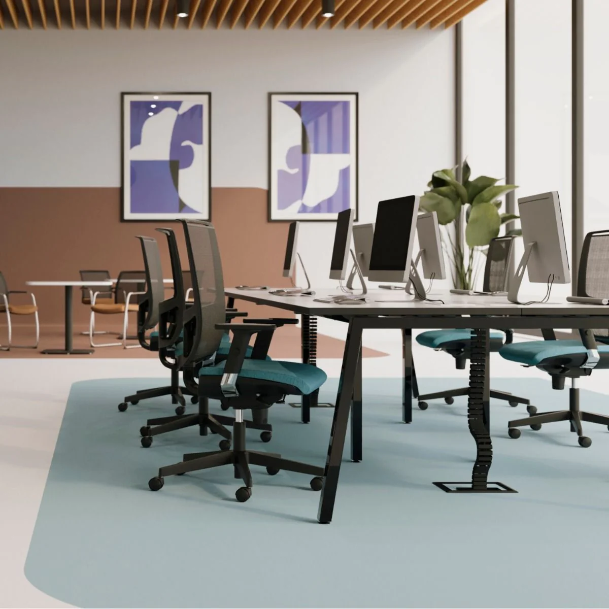 Konferenztisch CS5040 A-LEG T2 LWM von Nowy Styl - Produktbild 2 von 5