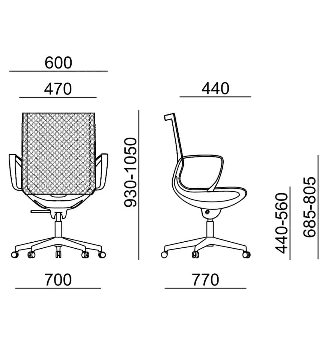 Bürostuhl Zero G von RIM - Produktbild 4 von 4