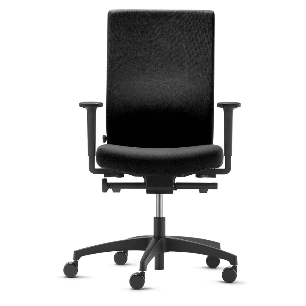 Dauphin @Just evo Bürodrehstuhl mit Polsterrücken im Büro
