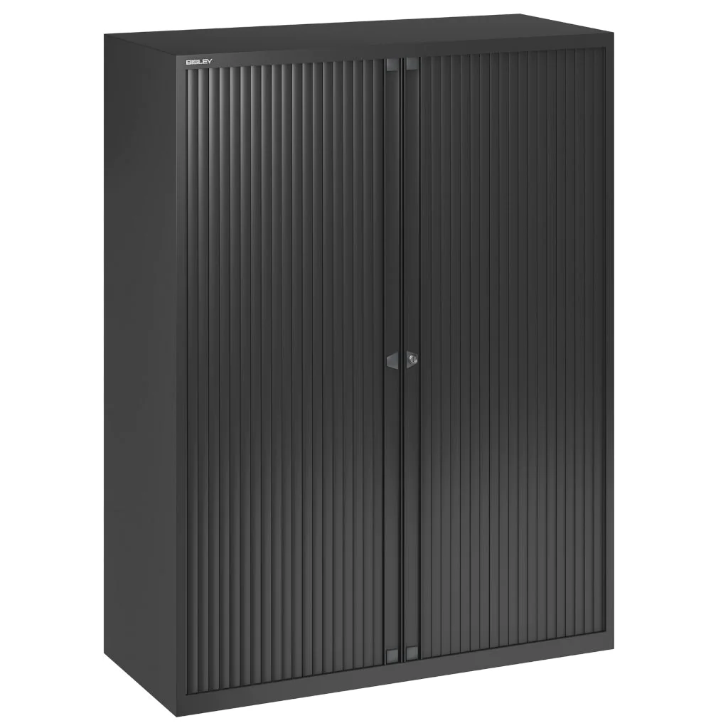 Bisley Rollladenschrank EuroTambour ET41013 als hohe Aufbewahrung im Büro