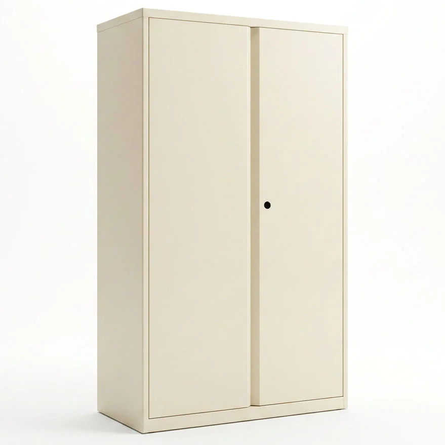 Bisley Flügeltürenschrank SystemFile 80 cm breit als Aufbewahrung im Büro