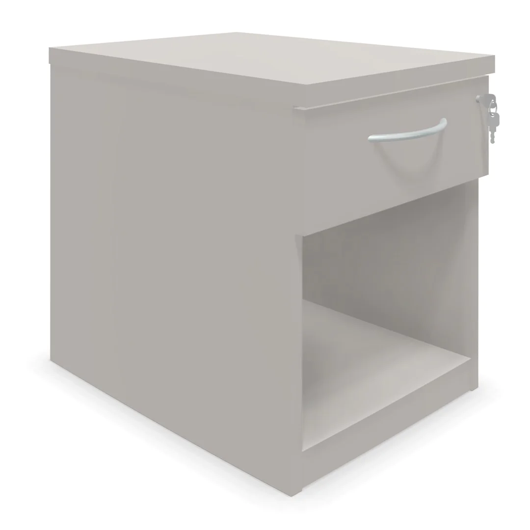 Rollcontainer mit Ordnerfach 60 cm, Freisteller