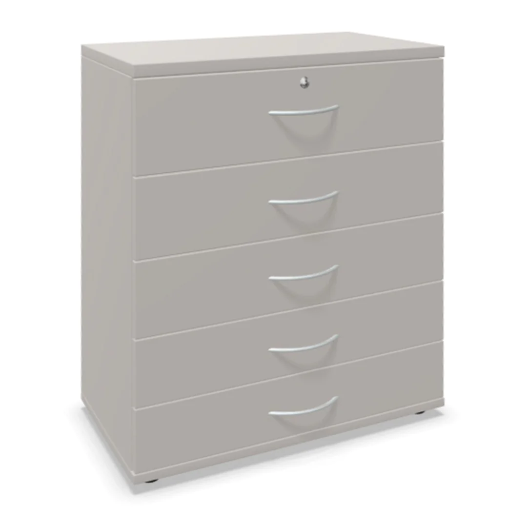 Schubkastenschrank endless 2,5 OH, Freisteller