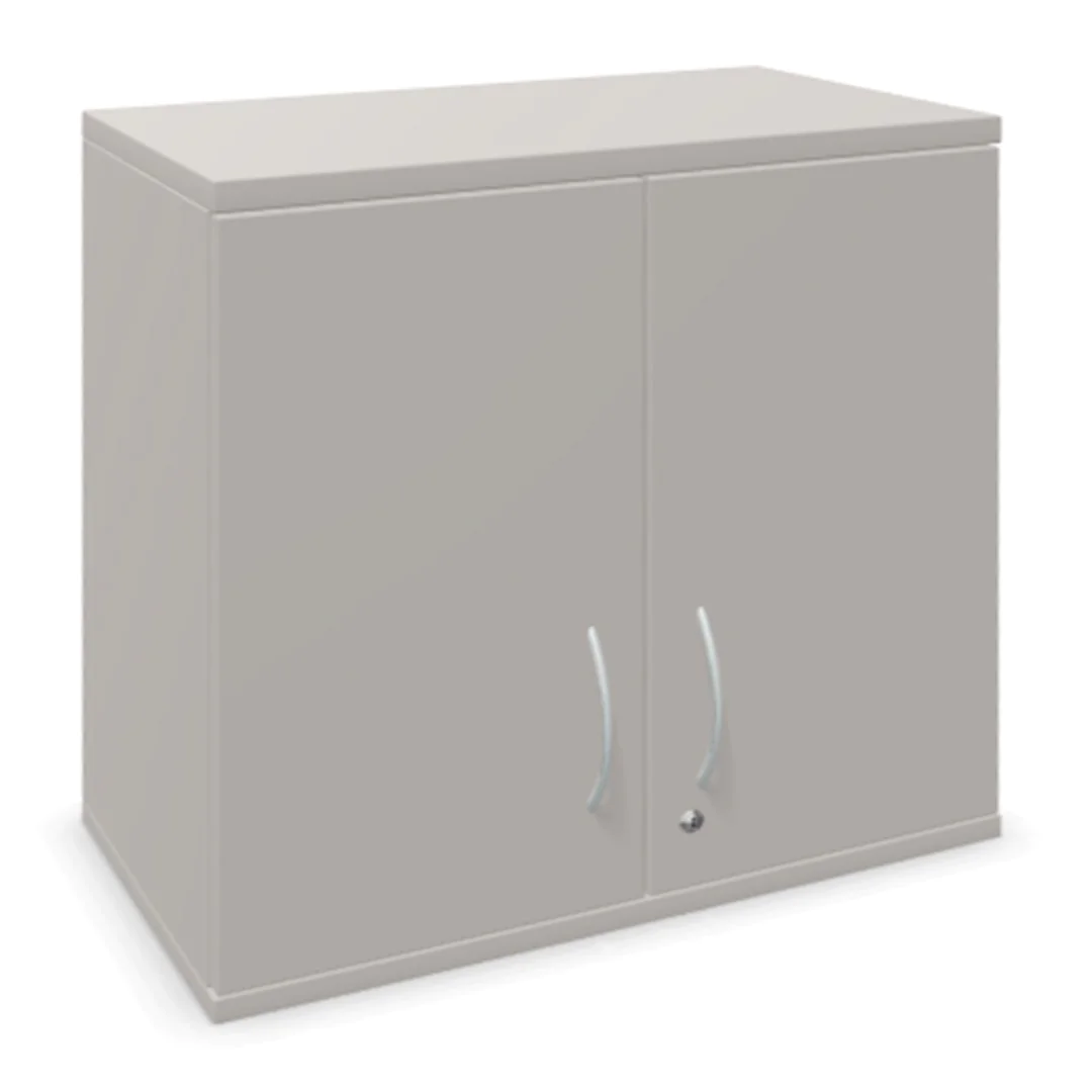 Aktenschrank Aufsatz endless 2 OH Holztür, Freisteller