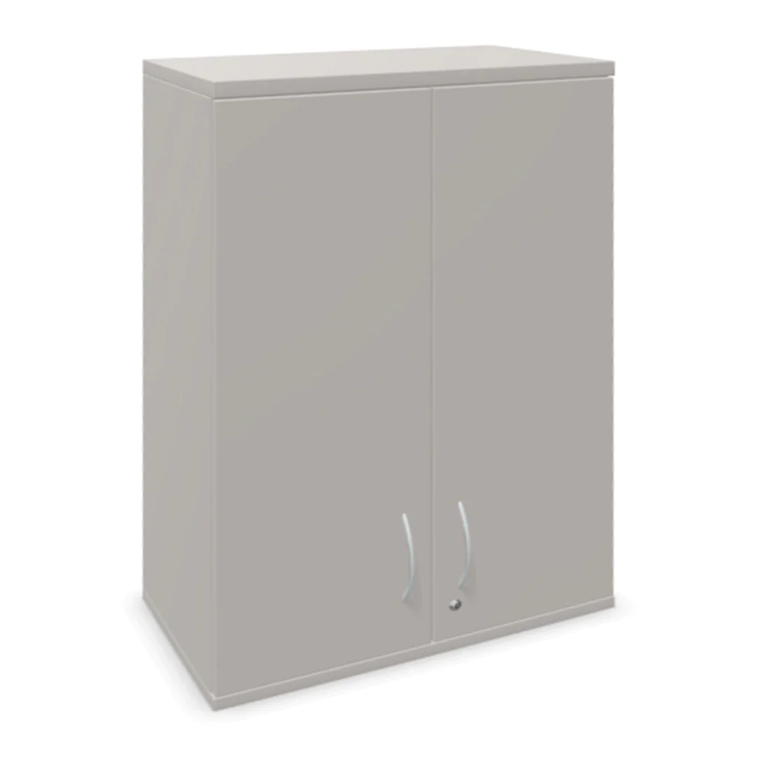 Aktenschrank Aufsatz endless 3 OH Holztür, Freisteller