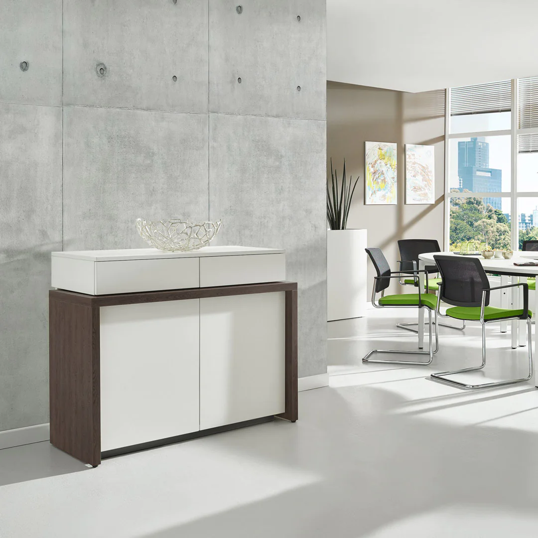 Sideboard mit Tisch Sometimes, Anwendung