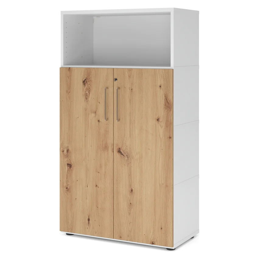 Der Kombischrank FlexWall als Teil einer individuell gestalteten Schrankwand