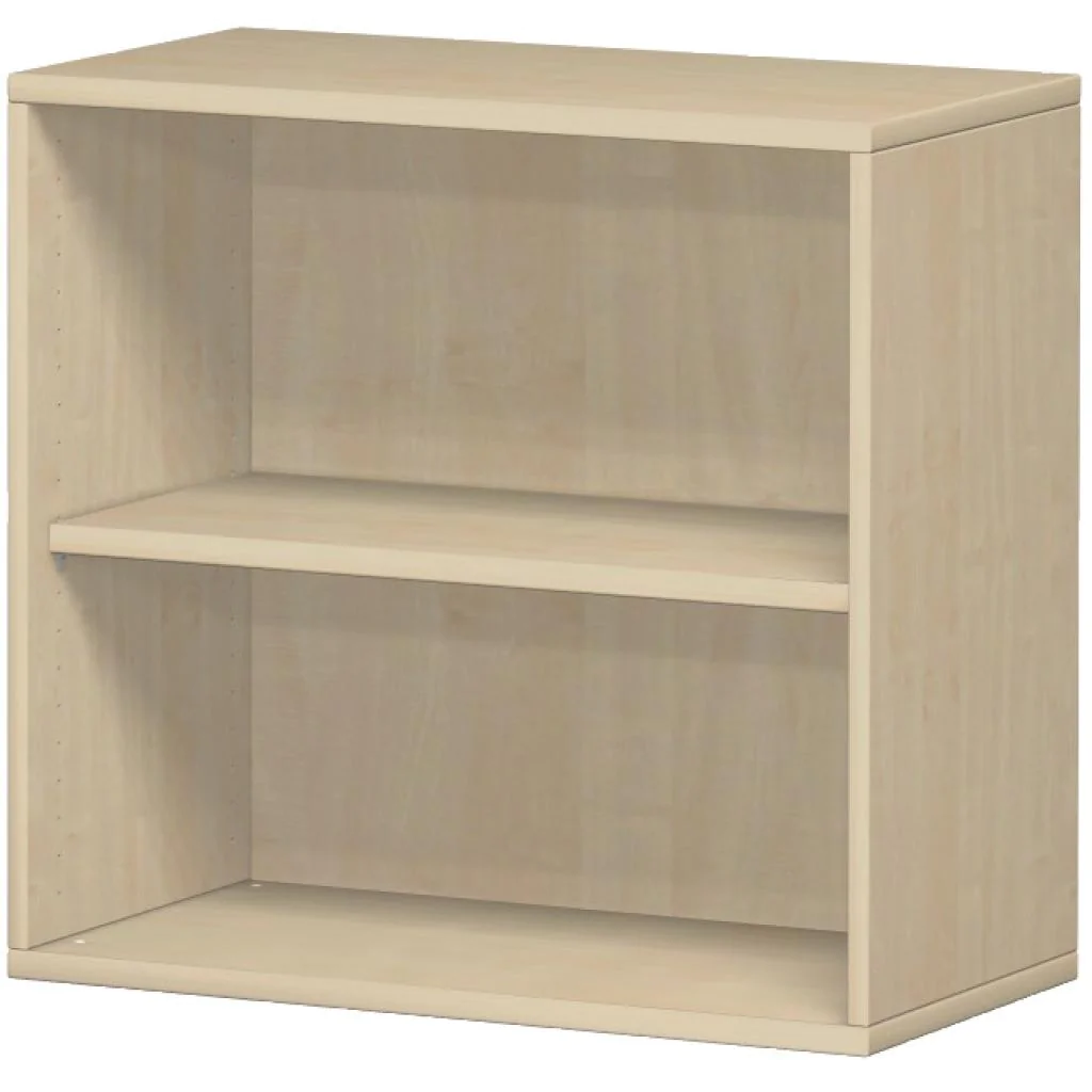 Anstellregal Pro 2 OH von Geramöbel neben dem Schreibtisch