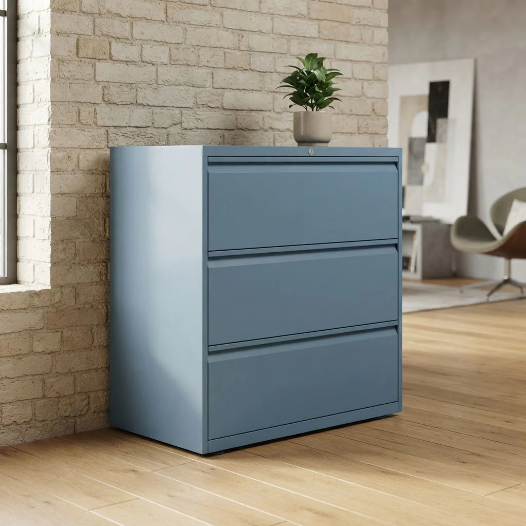 Bisley Hängeregistraturschrank Essentials 100 cm breit mit drei Schubladen