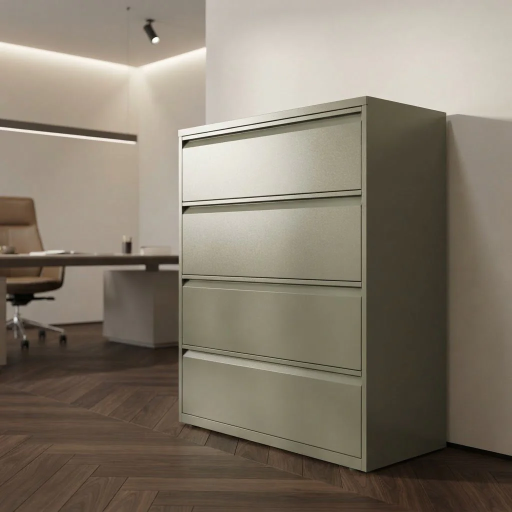 Bisley Hängeregistraturschrank Essentials 100 cm breit mit vier Schubladen