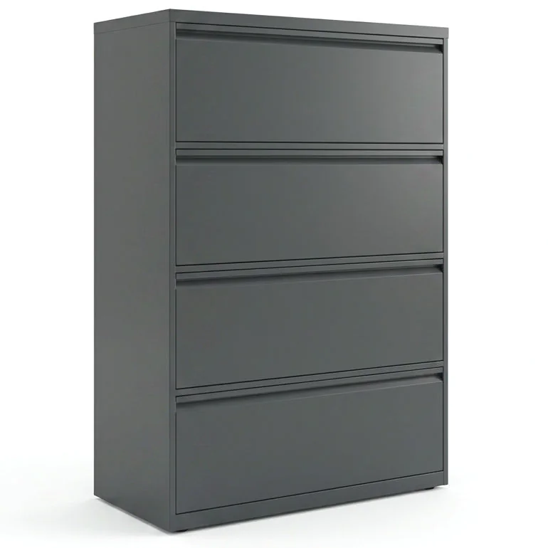 Bisley Hängeregistraturschrank Essentials 100 cm breit als seitlicher Aktenschrank im Büro