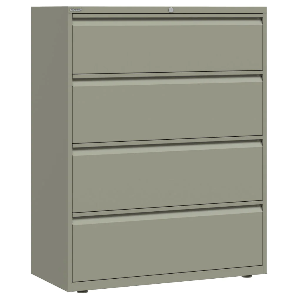 Bisley Hängeregistraturschrank Essentials 100 cm breit als seitlicher Aktenschrank im Büro