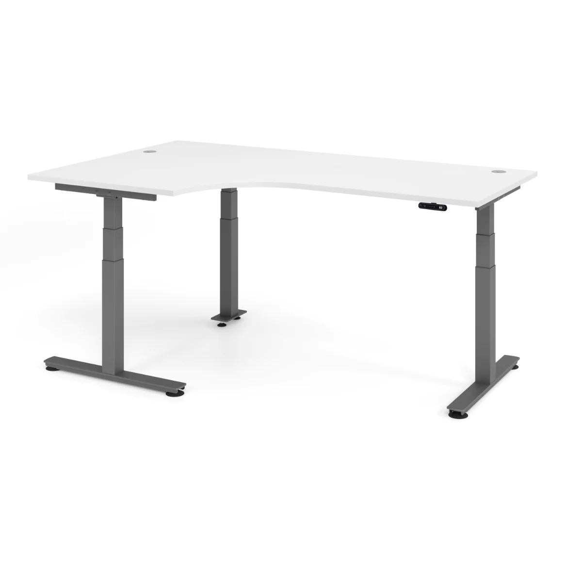 Der Eckschreibtisch XDSM als Basis für einen ergonomischen und großzügigen Arbeitsplatz