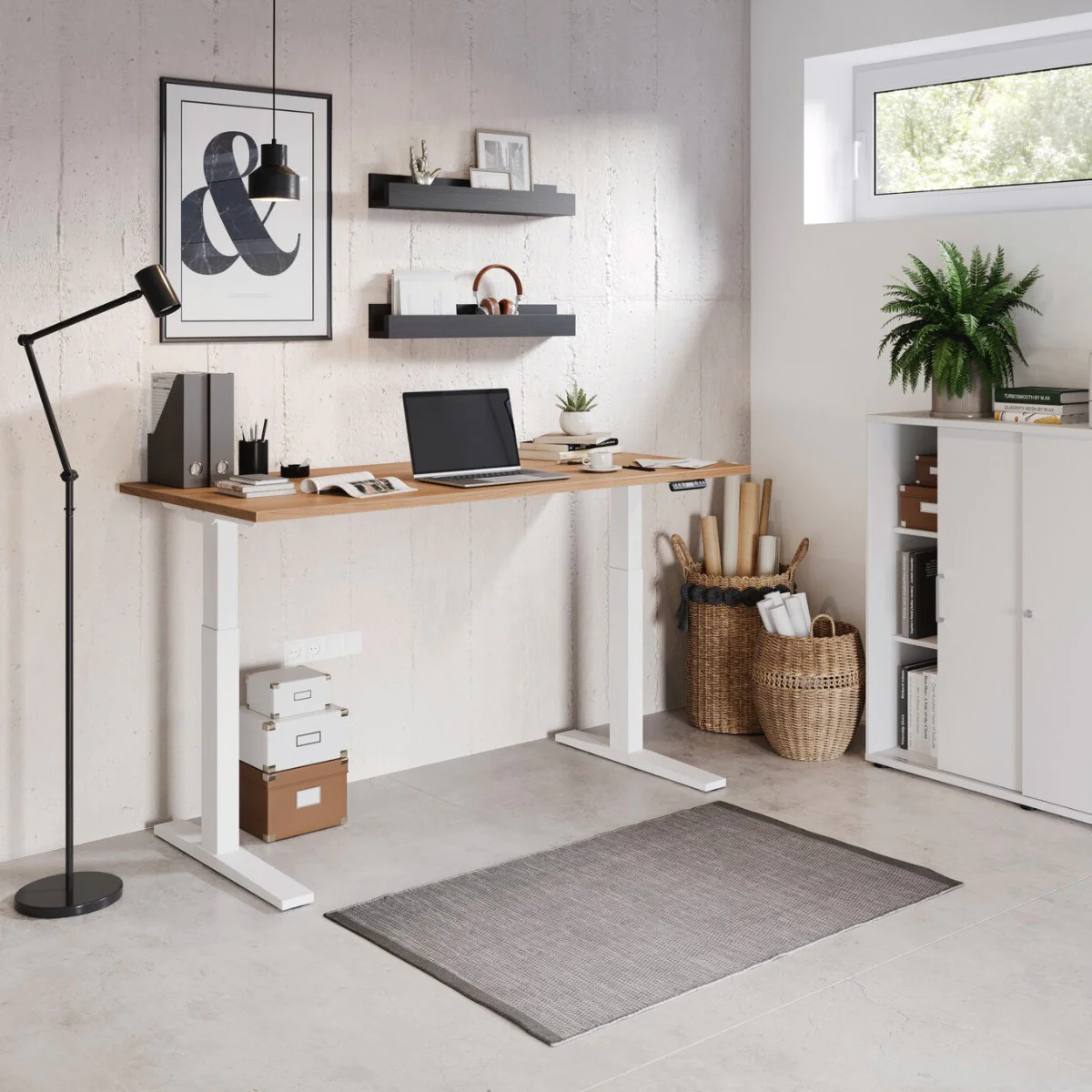 Schreibtisch XMKA als ergonomische Lösung für den modernen Arbeitsplatz