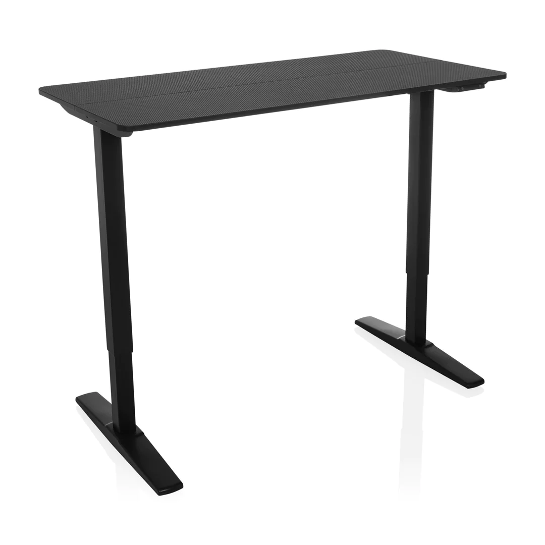 HJH Schreibtisch STAND CARBON 120x60 höhenverstellbar