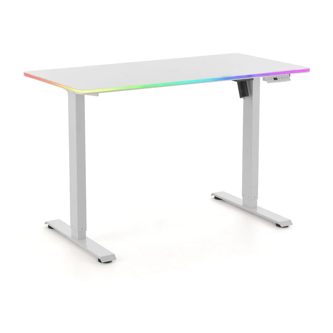 HJH Schreibtisch Worktime LED 120x60 höhenverstellbar
