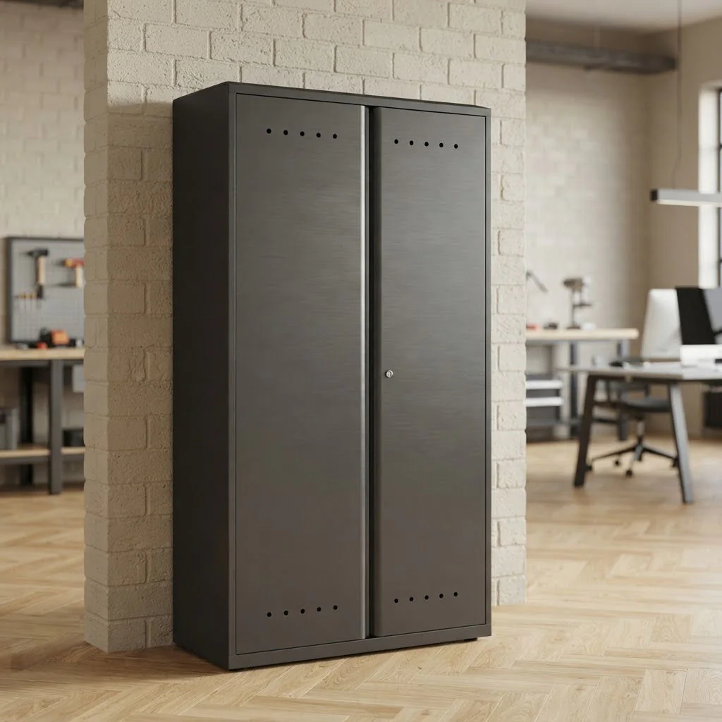 Bisley Kleiderschrank LateralFile 90 cm breit aus Stahl