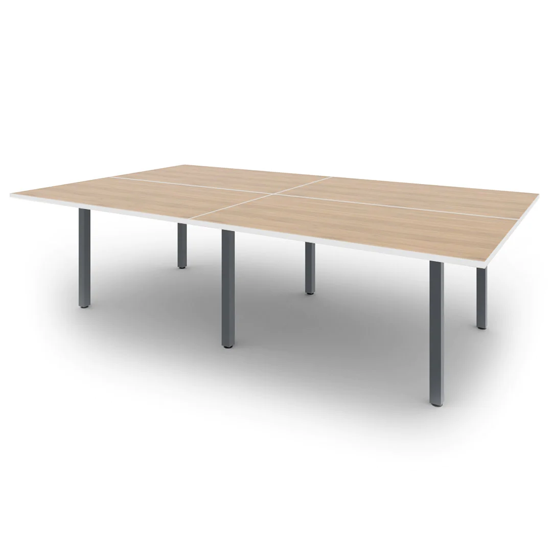 Der Konferenztisch Ping-meets-Pong als multifunktionale Ergänzung für moderne Büroräume