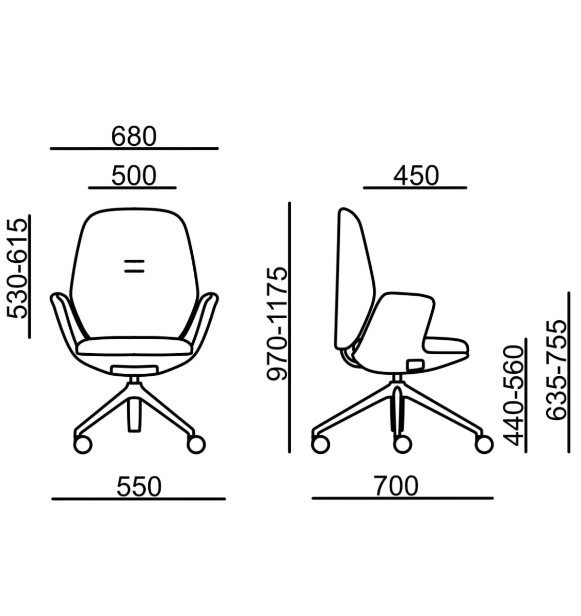 Der ergonomische Drehsessel Muuna .04 von RIM als Highlight im modernen Büro