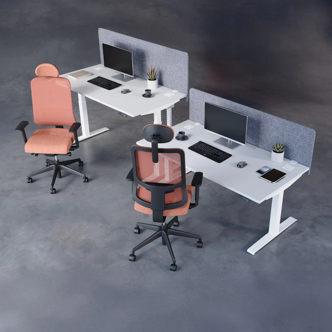 Höhenverstellbarer Schreibtisch eModel 3.0 in modernem Design für ergonomisches Arbeiten