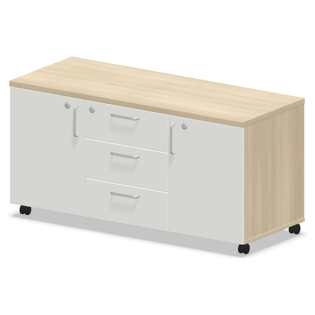 Das E10 mobile Sideboard als vielseitiges und abschließbares Stauraummöbel