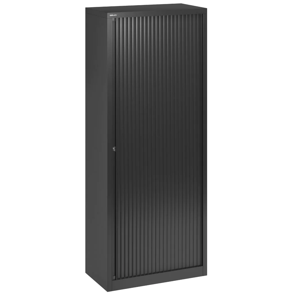 Bisley Rollladenschrank EuroTambour ET40819 als schmaler Hochschrank im Büro