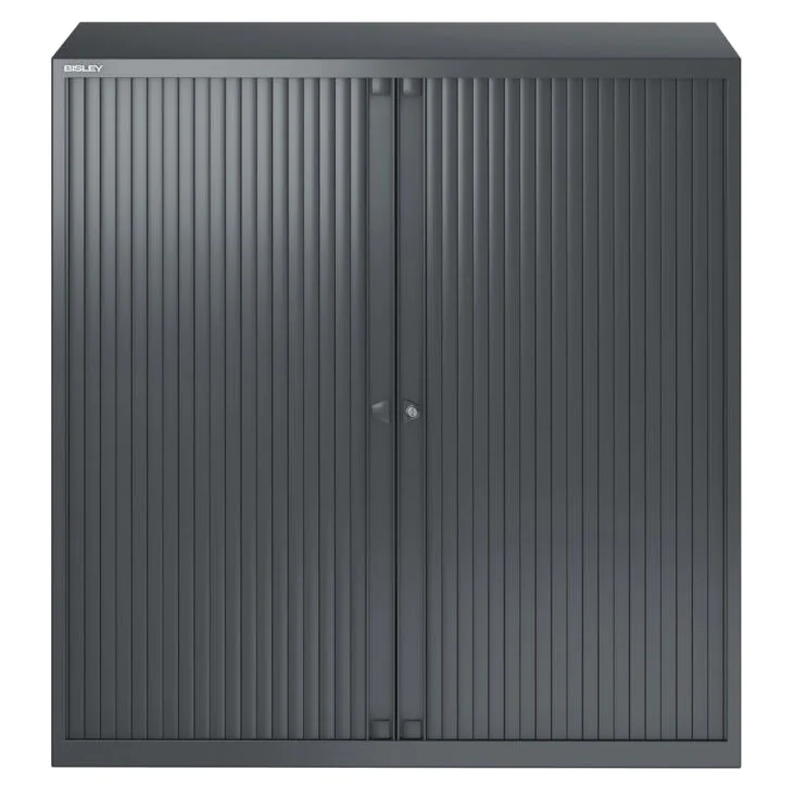 Bisley Rollladenschrank EuroTambour ET41010 Frontansicht in Anthrazit