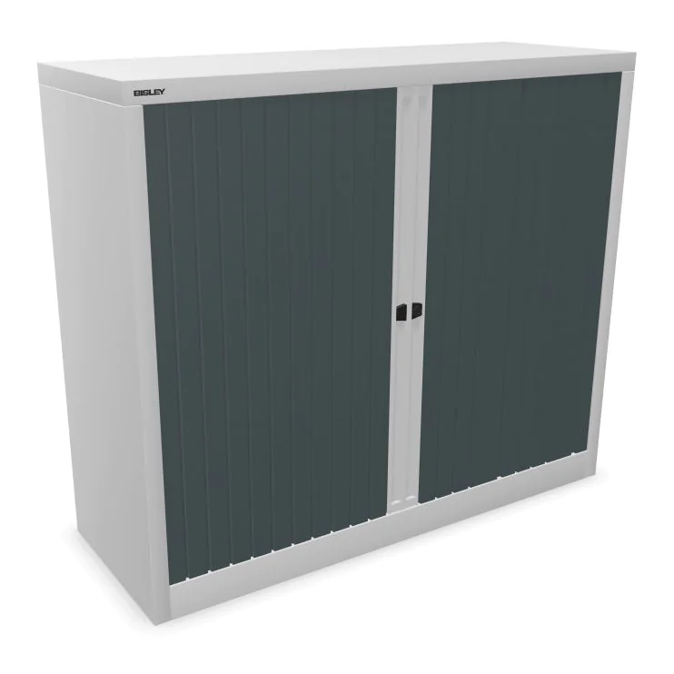 Bisley Rollladenschrank EuroTambour ET41210 als breite Aufbewahrung im Büro