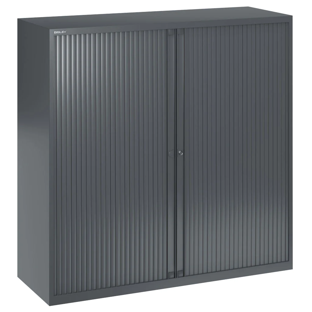 Bisley Rollladenschrank EuroTambour ET41211 aus Stahl mit Rollladentür