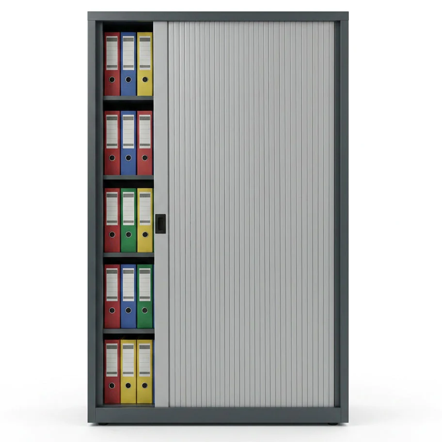 Bisley Rollladenschrank LateralFile 80 cm breit als Aufbewahrung im Büro