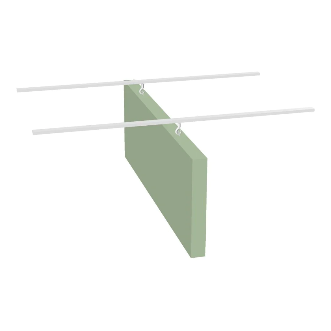 Frameless Baffle – Montageschiene, Freisteller