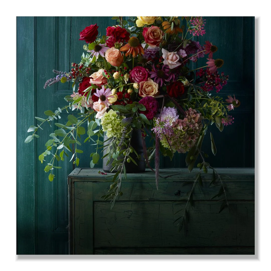 Frameless Picture Akustikbild – Bouquet de Fleurs, Freisteller