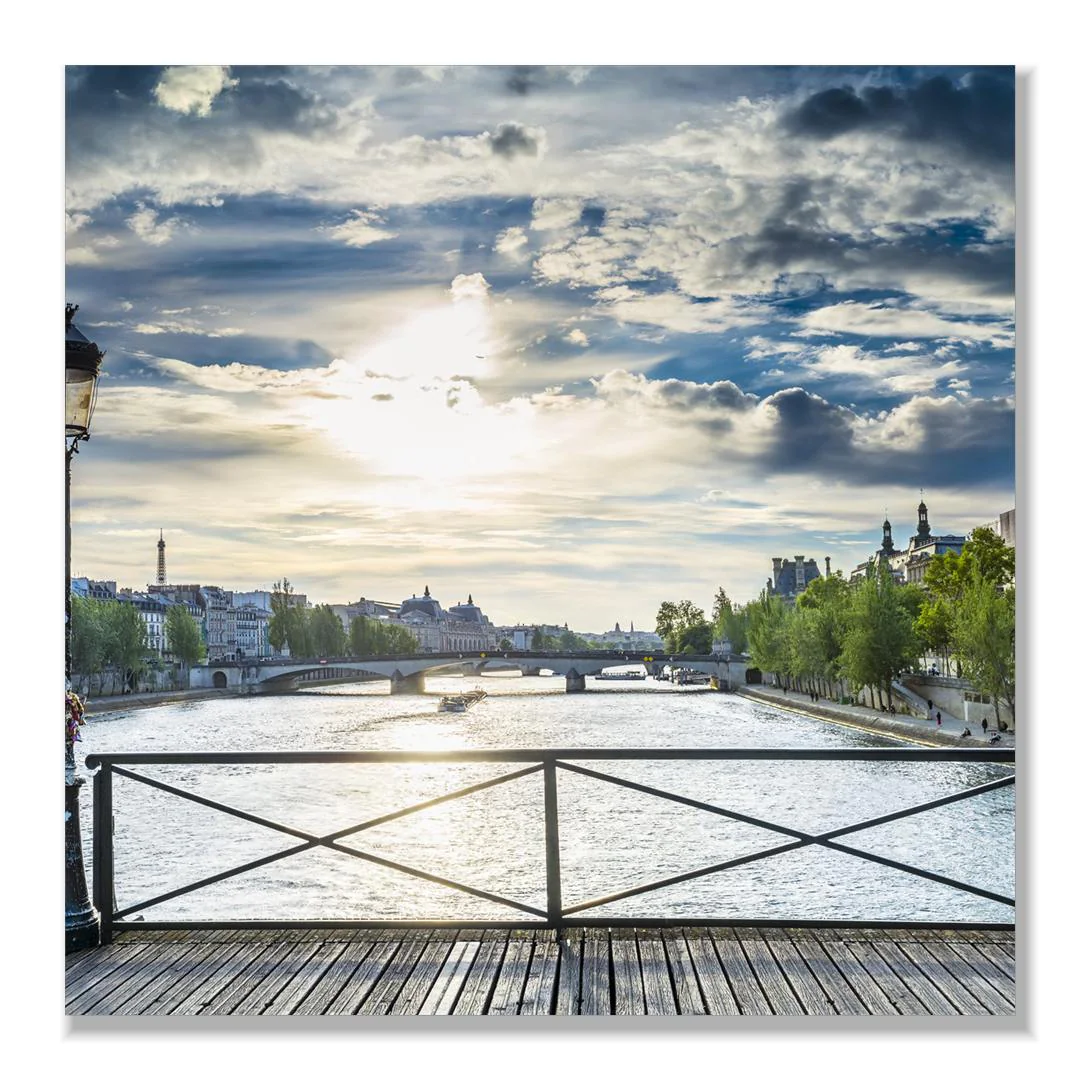 Frameless Picture Akustikbild – Café de Paris, Freisteller
