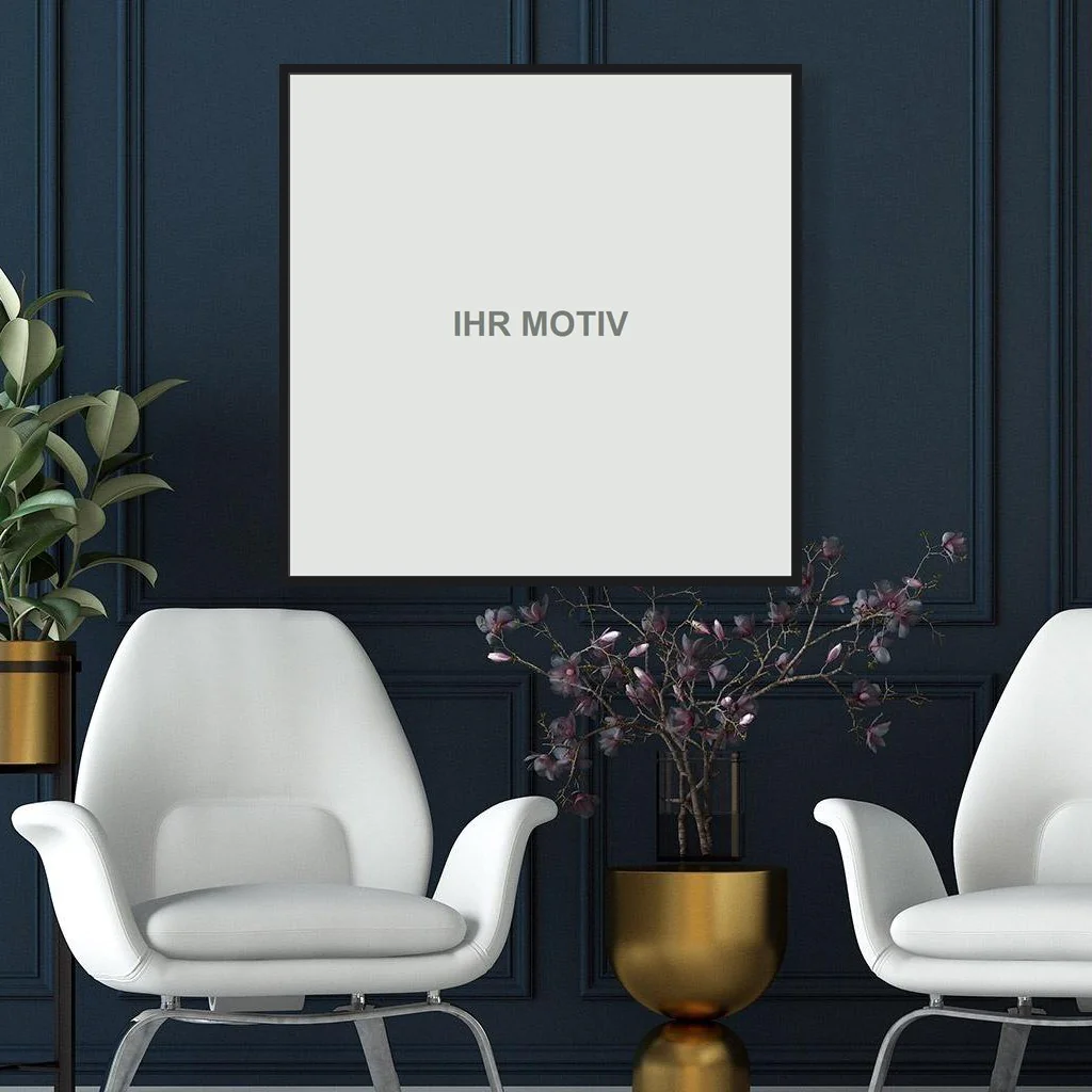 Frameless Picture Akustikbild – individueller Druck, Anwendungsbeispiel