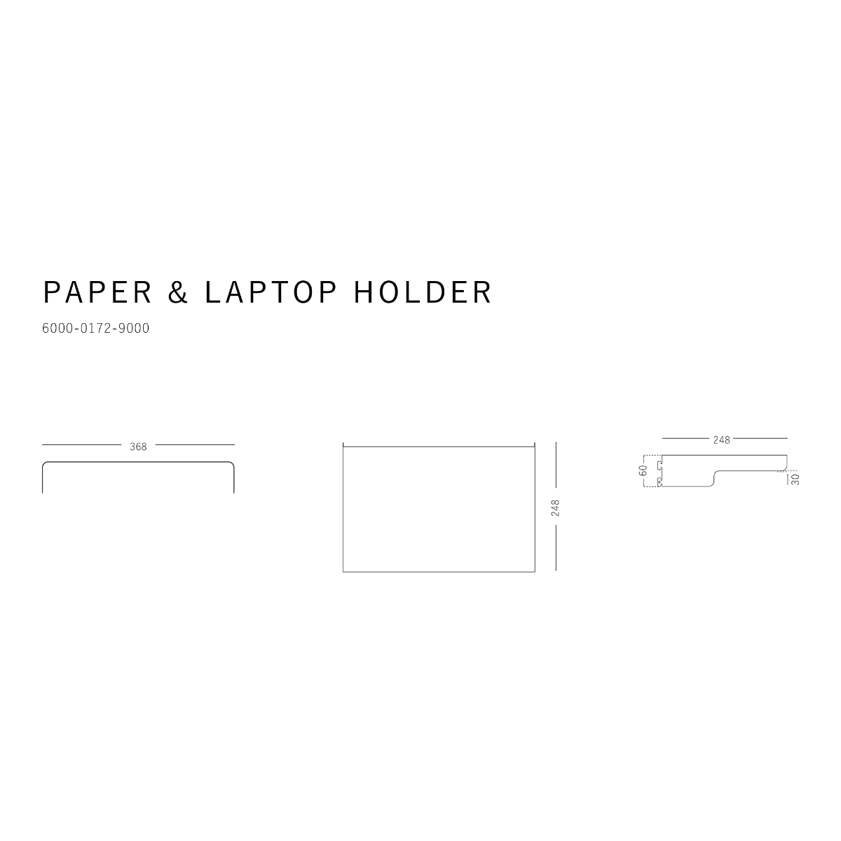 Paper & Laptop Shelf von apto plus - Produktbild 3 von 3