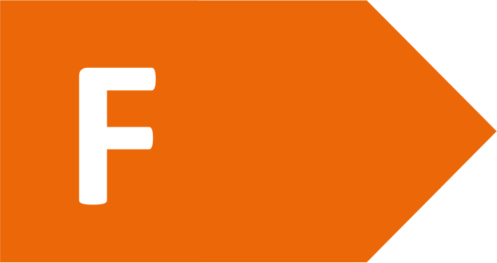 Energieeffizienzklasse F
